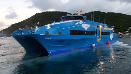 Ferry exterior