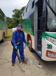 Bus exterior