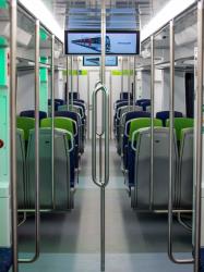 Train interior
