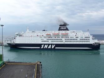 Snav Sardegna cruiseferry of SNAV