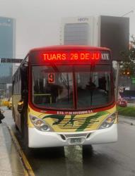 Bus exterior