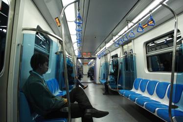Train interior