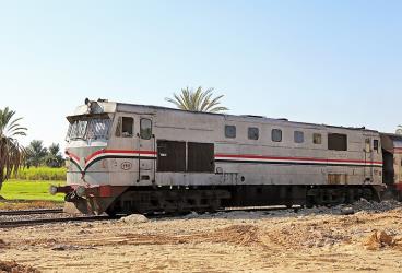 Henschel AA22T diesel locomotive of Egyptian National Railways