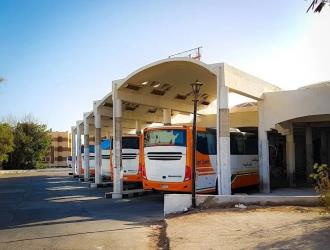 Bus at station