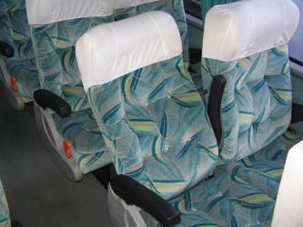 Bus interior