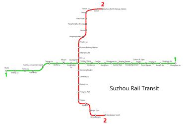 Suzhou Metro Map