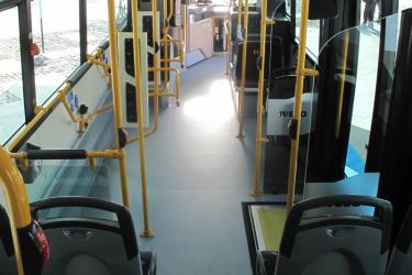 Bus interior