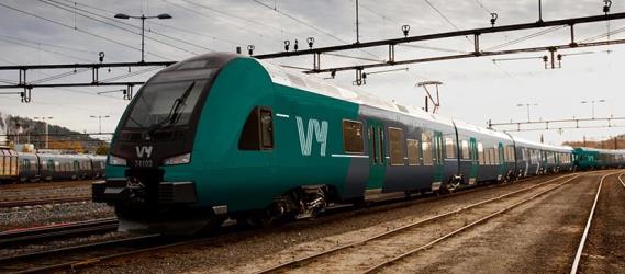 Train engine and carriages