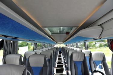 Bus interior