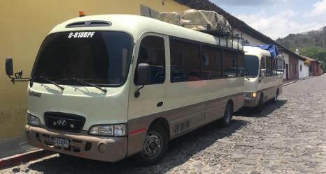 Bus exterior
