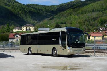 Austrian Postbus exterior