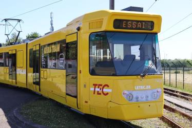 Tram exterior