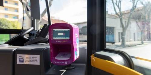 On board ticket machine