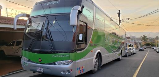 Bus exterior