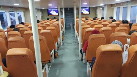 Interior of Batam Fast Ferries