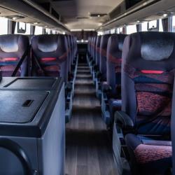 Bus interior Semicama