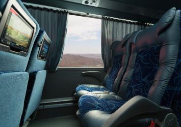 Bus interior