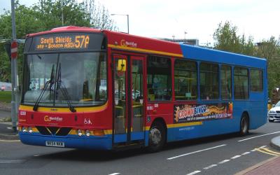 Go North East Bus Exterior
