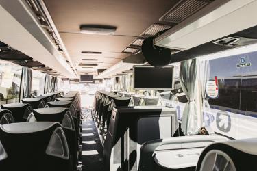 Bus interior