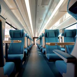 Train interior