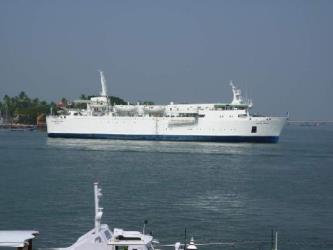 Lakshadweep Ferry Exterior