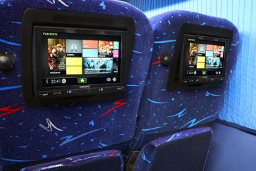 Bus interior