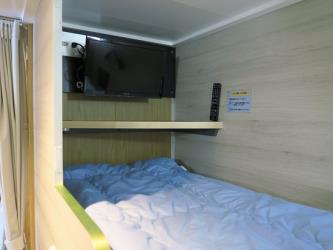 interior bed on ferry