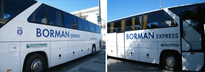 Bus exterior
