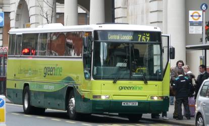 Green line bus