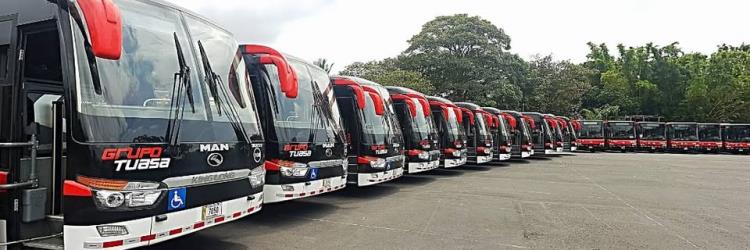 Bus exterior