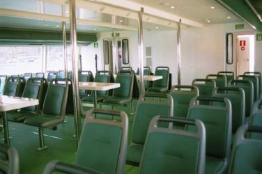 Ferry interior