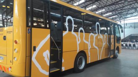 Bus for people with reduced mobility