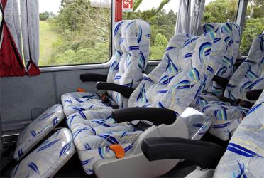 Double Decker bus interior