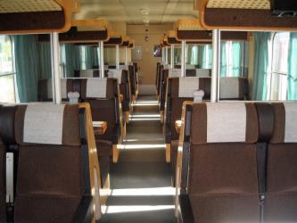 Train interior