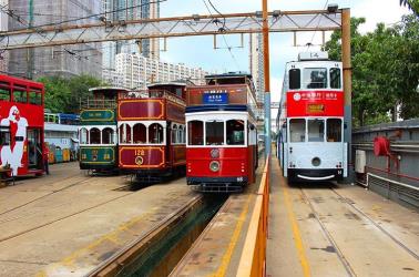 Tram exterior
