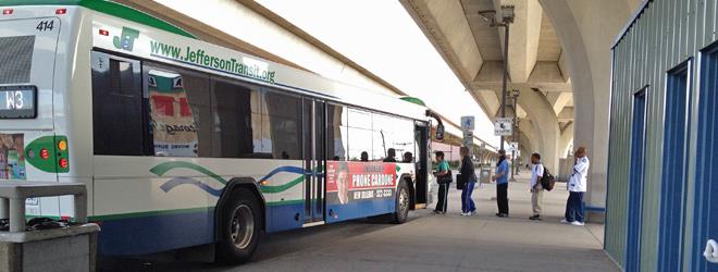 Bus exterior