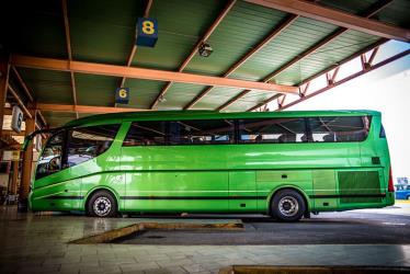 Bus exterior