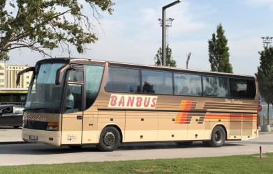 Bus side view