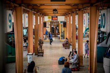 Bus station