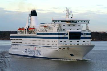 Exterior of M/S Princess Maria