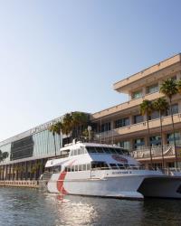 Cross Bay Ferry Exterior