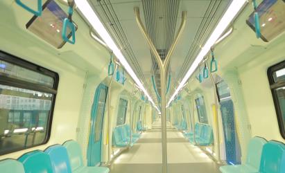 Train interior