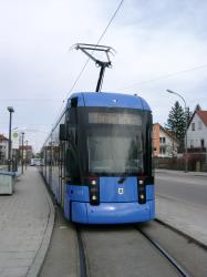 MVV Tram Exterior