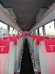 Setra bus interior