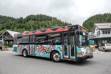 Bus exterior
