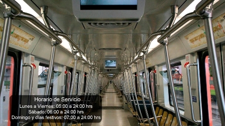 Metro interior