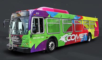 Bus exterior