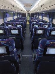 Bus interior