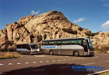 Bus side view
