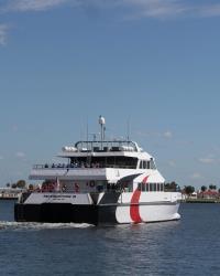 Cross Bay Ferry Exterior